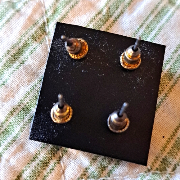 Set of 5 earrings, costume jewelry - Picture 7 of 9